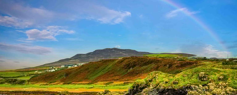 Scenic Coastal Landscape Print