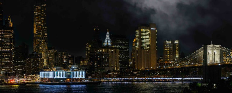New York City Skyline by Night