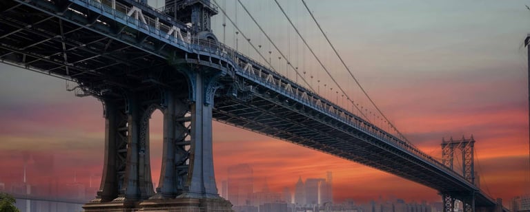 Brooklyn Bridge Sunset