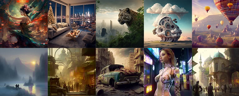 a collage of a series of photos