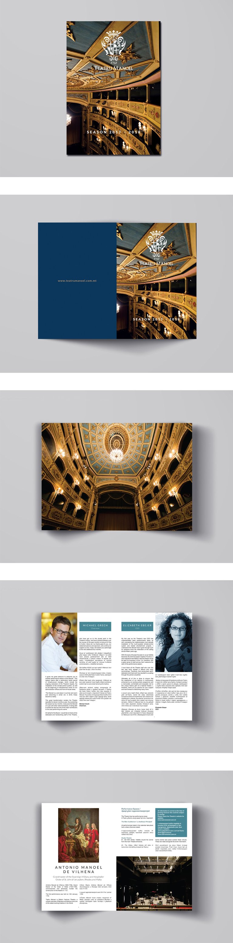 Manoel Theatre Malta Graphic design Programme