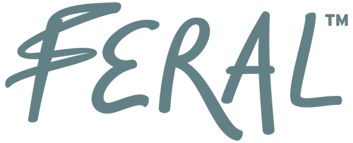 Logo Feral bevande fermentate botaniche zero alcool delle Dolomiti. Bevande da pairing