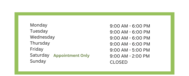 hours of operation