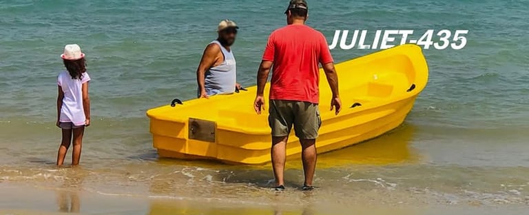 juliet boat polyethylene boat لنش بولي