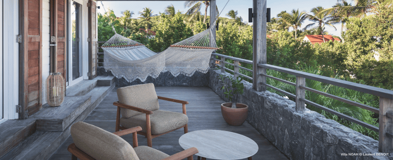 hammock sea view st jean st barth villa noah