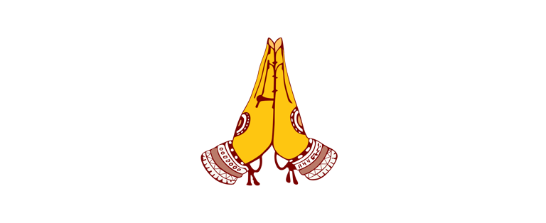 a pair of hands folded up in prayer