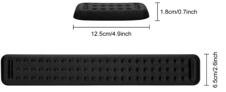 picture of computer mouse and keyboard wrist support pads