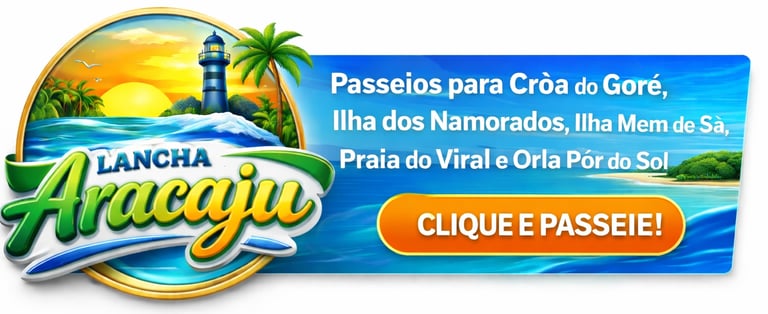Passeios para Crôa do Goré,Ilha dos Namorados,Ilha Mem de Sá,Praia do Viral ,Orla Pôr do Sol