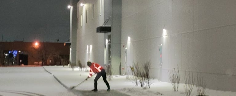 Commercial Sidewalk Snow Removal