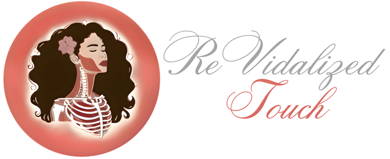 ReVidalized Touch Mobile Massage Therapy Logo Western Mass