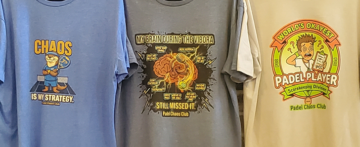 Funny padel t-shirts