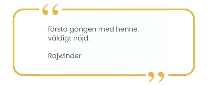 Customer Review 9 (Rajwinder)