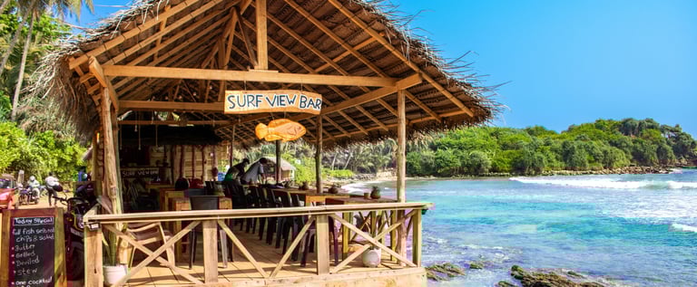 Côté su du Sri Lanka