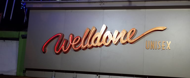 Neon LED Glow Sign Board