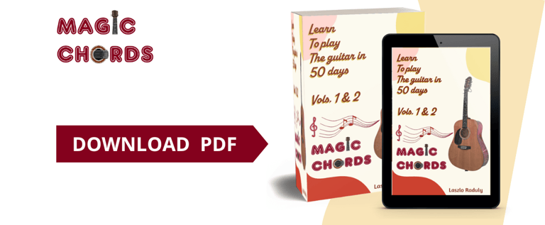 Magic Chords: Guitar lesson for beginners - How to switch chords quickly