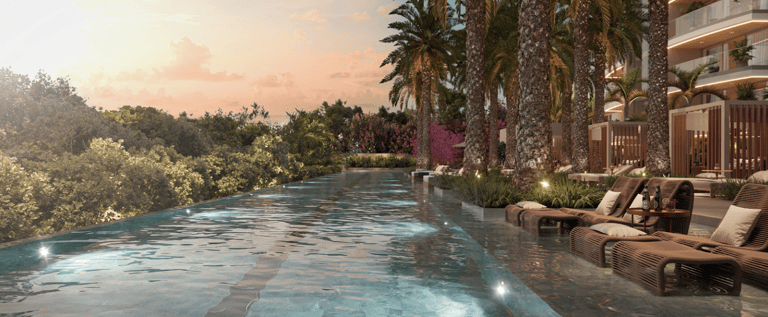 Ilustração Piscina climatizada de 50m