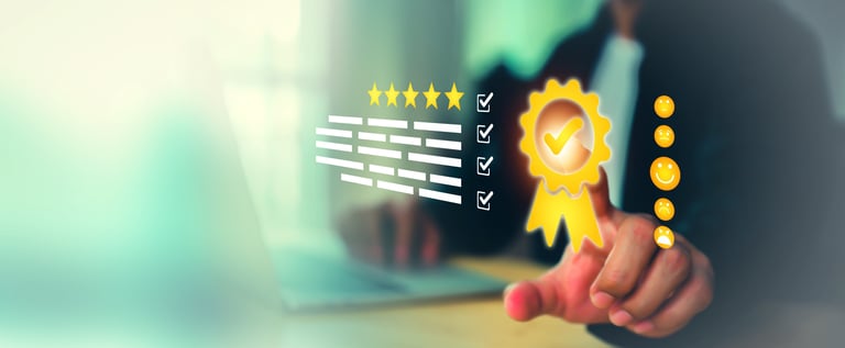Image représentant toutes les cases de satisfaction cocher