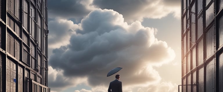 worm's-eye view photography of concrete building