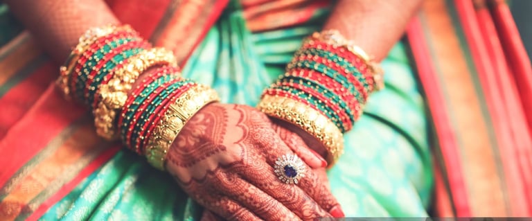 a woman's hands with a ring on her finger