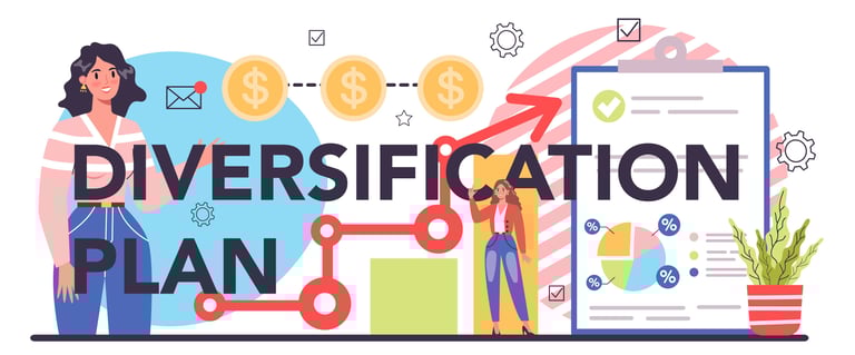 the word "diversification plan" for a blog post for gold ira about if it can diversify portfolios