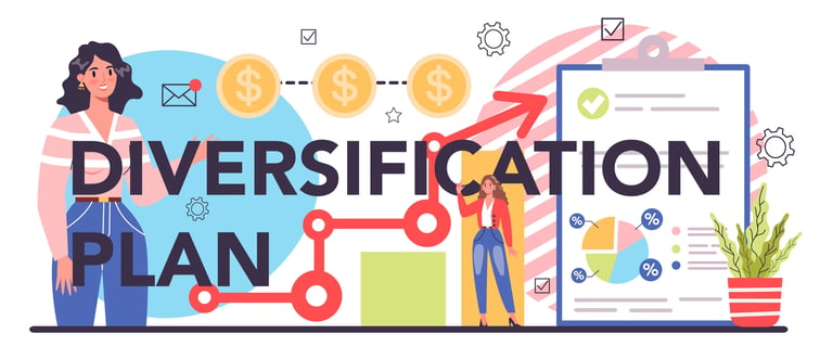 the word "diversification plan" for a blog post for gold ira about if it can diversify portfolios