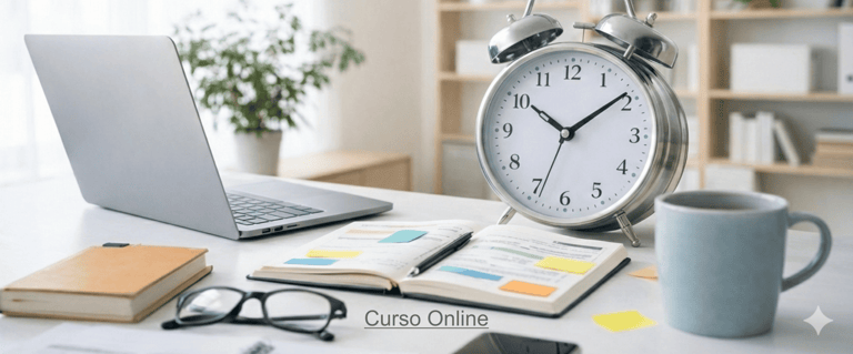 Capa do curso Gestão do tempo para mais resultado de Cleidson Gonçalves