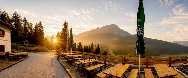 Malga Misurina nelle Dolomiti - Misurina