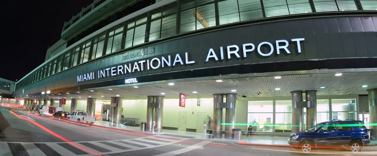 bag suitcase miami airport