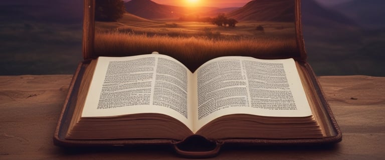bible sunset