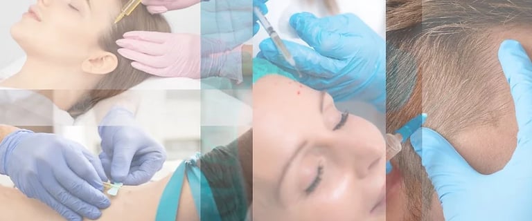 PRP for Hair ray and rio's speciality clinic