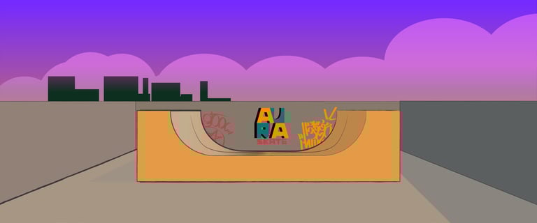 Aura Skate: TwoDimension Night