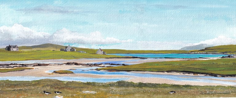 North Uist panorama