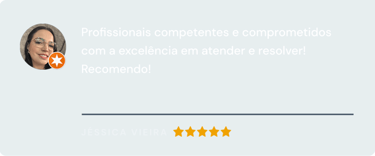 Depoimento de cliente: Profissionais competentes...