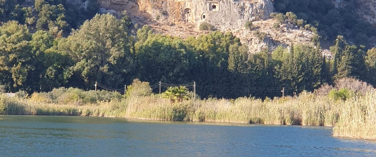 Dalyan Lycian Rock Tombs
