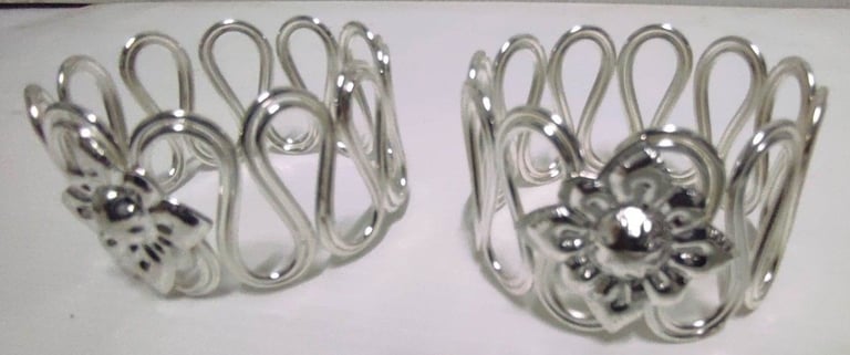 "Ethnic tribal-style openwork armlet handcrafted with mesh design–adjustable upper arm jewelry-for global markets