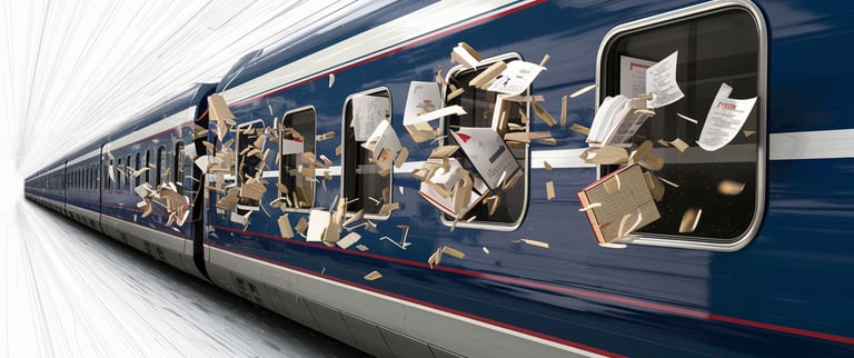 Tren libros