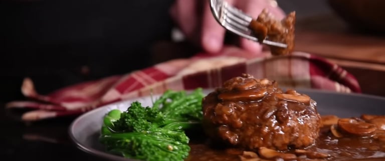 Easy One-Pan Salisbury Steak Recipe