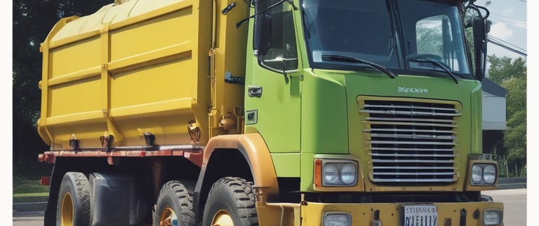 Technician reviewing sanitary resolution documents in an office setting.