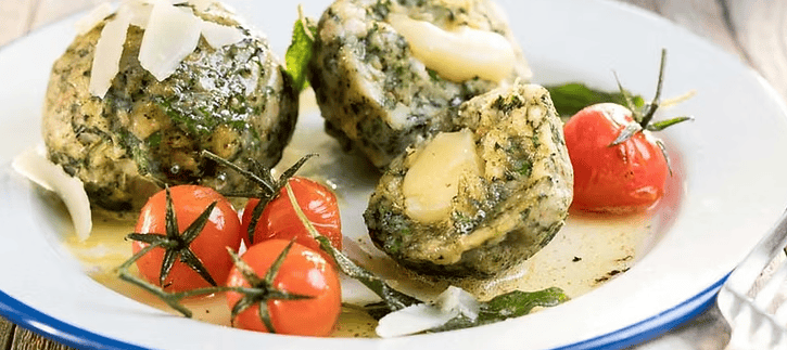 Spinatknödel