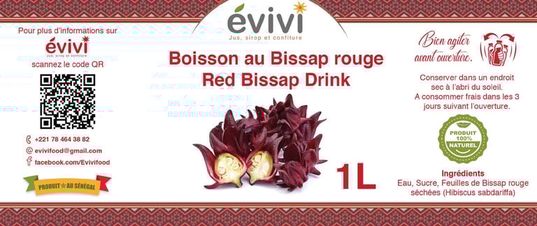 Evivi - Bissap rouge