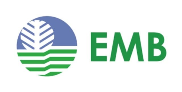 the emb logo for the emb