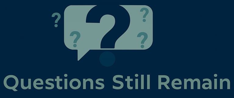 Questions about this project still exist