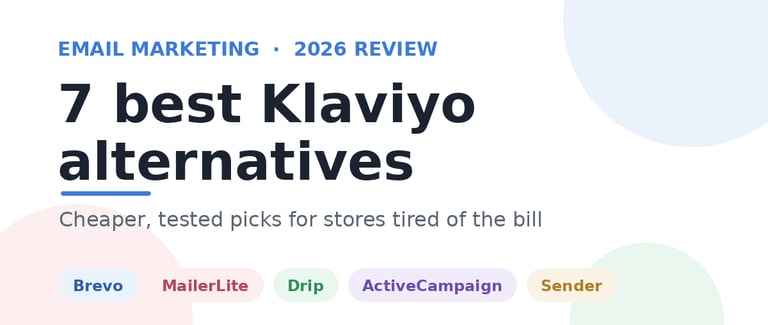 Klaviyo alternatives