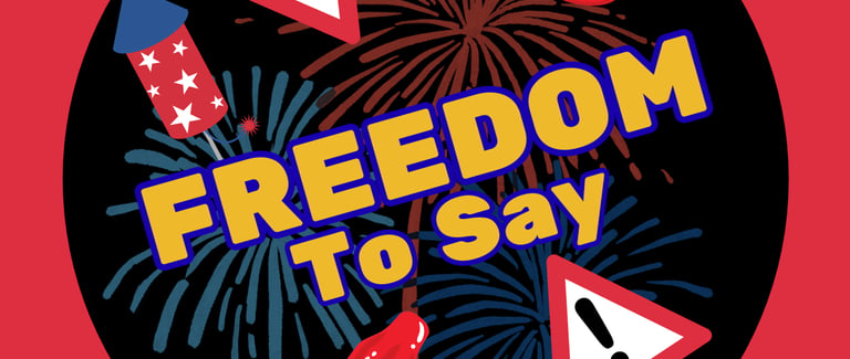 #FreedomToSay, #TShirt, #GraphicTee, #PoliticalTShirt, #PatrioticTee, #ConservativeHumor, #KennedySa