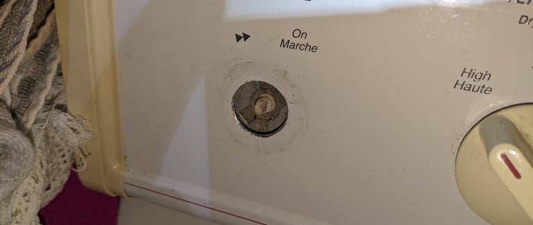 A range that missing the knob