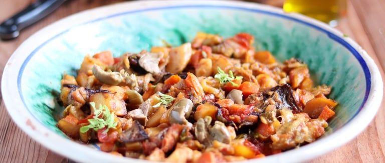 Caponata Sicily food