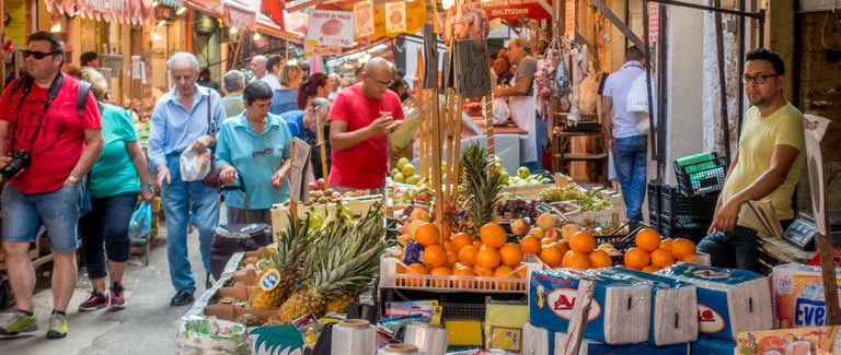 Palermo mercato market Sicily