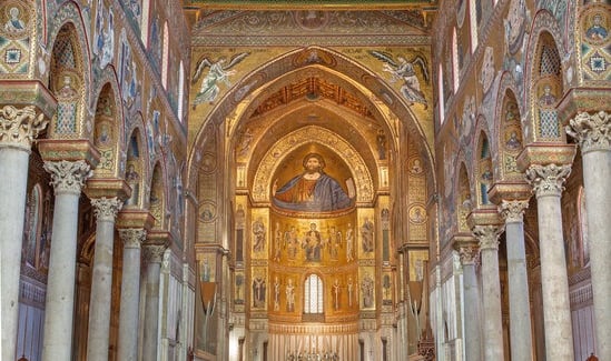Monreale Duomo Cathedral Sicily