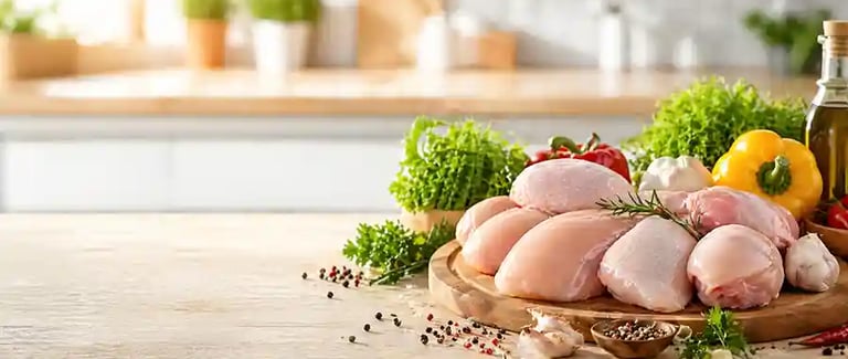 Health benefits of fresh chicken