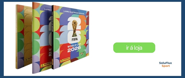 Álbum de figurinha copa do mundo 2026